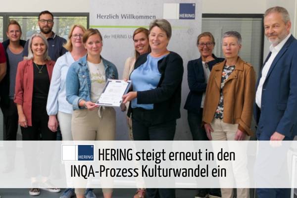 Auszeichnung Hering GmbH Elisabeth Wissler Coaching